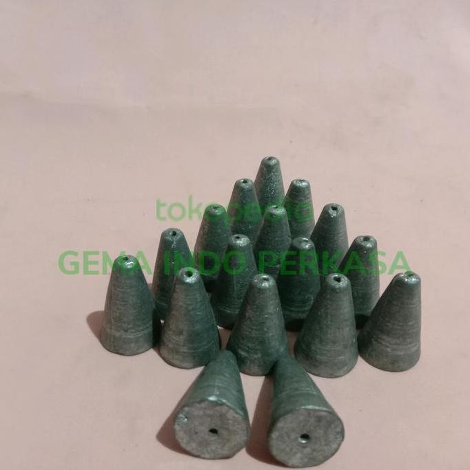 timah kerucut pancing