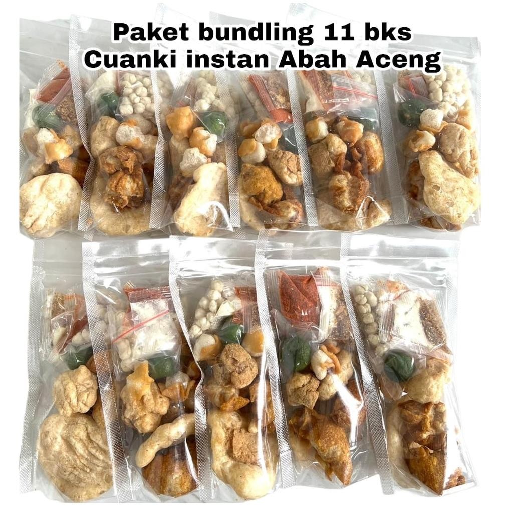 

TERLARIS Cuanki Instan Abah Aceng isi 11 bks Siap kirim