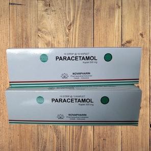 Cod Paracetamol Novapharin 500Mg Box Isi 10 Strip Cod