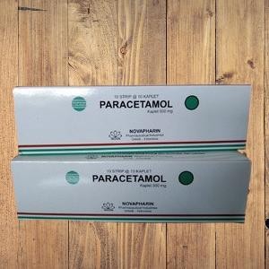 Cod Paracetamol Novapharin 500Mg Box Isi 10 Strip Cod