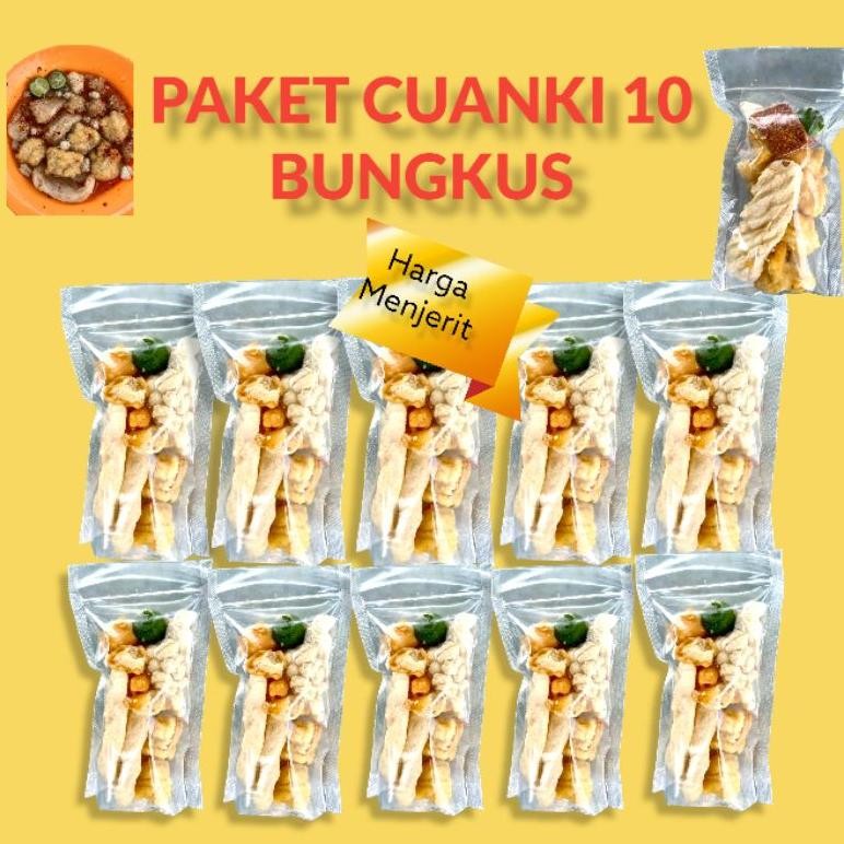 

TERLARIS Paket Bundling Cuanki Instan 10Pcs Paket Usaha - GST Siap kirim