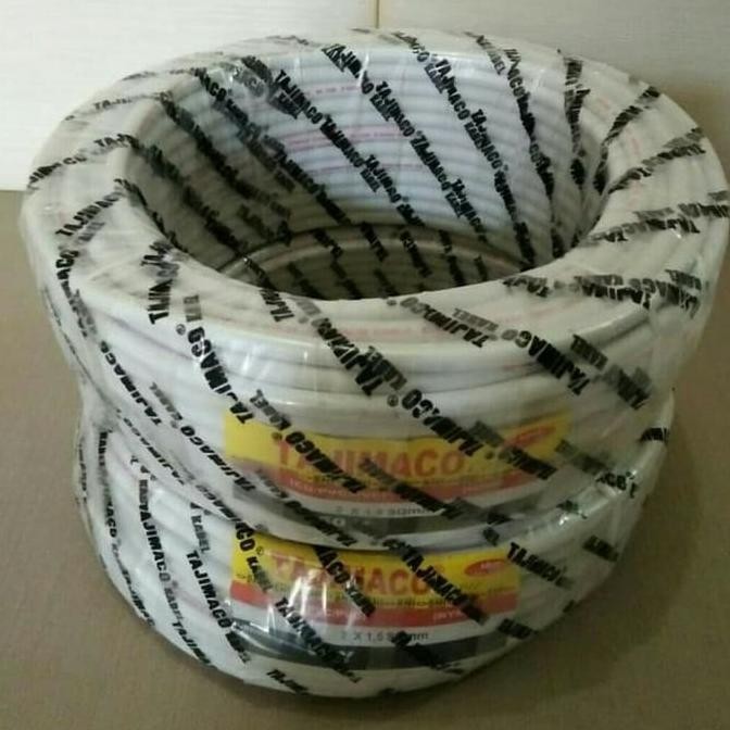 Promo KABEL LISTRIK TEMBAGA MURNI NYM 2x1,5 TAJIMACO COD