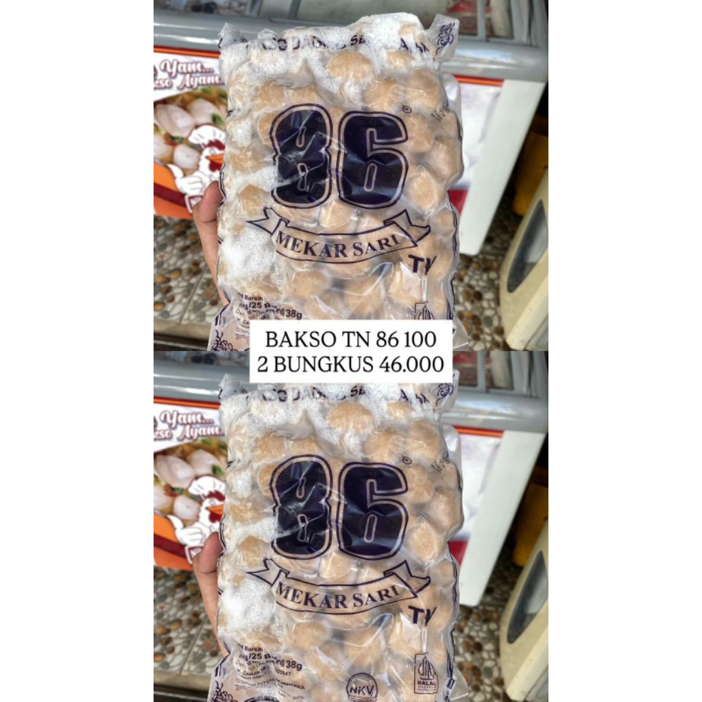 

PROMO HEMAT 2 BUNGKUS TN 86 100 46.000