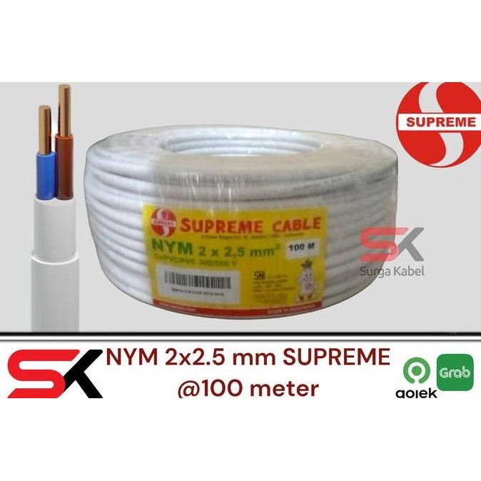 Promo NYM 2x2.5mm SUPREME/ KABEL NYM 2 x 2.5/ NYM 2 x 2,5/ NYM 2x2,5mm COD