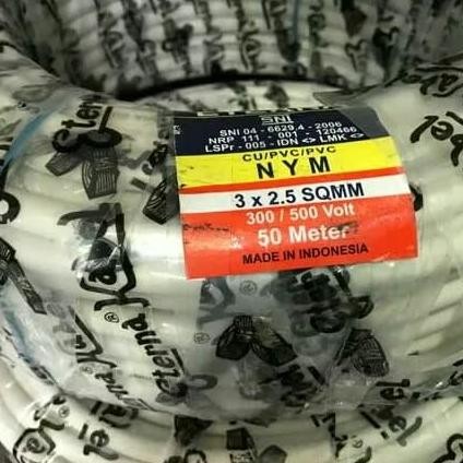 Promo NYM 3X2,5MM ETERNA / KABEL ETERNA 3X2,5MM NYM / 1ROLL 50METER COD