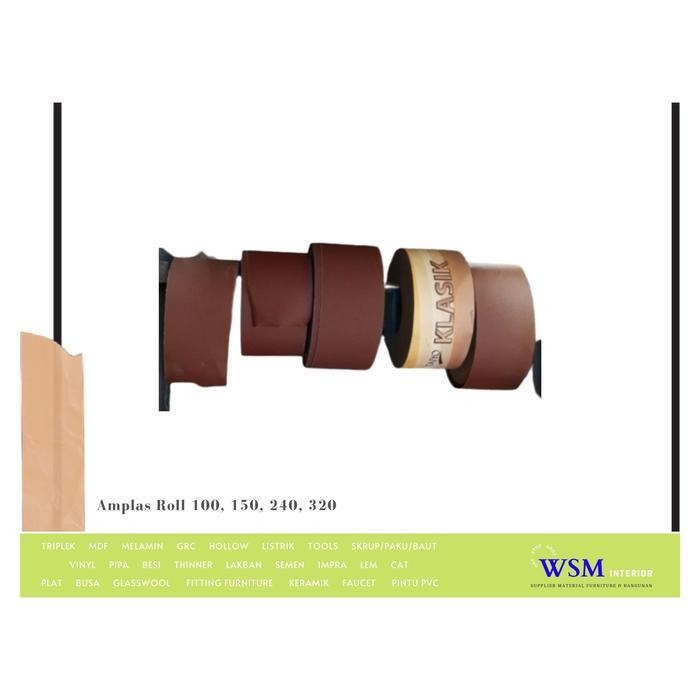FMT Amplas Lembar Roll 80 100 150 240 320 360 400 500 1000