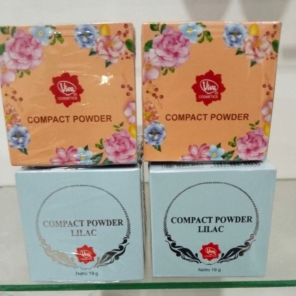 Compact powder + compact powder Lillac ( viva)