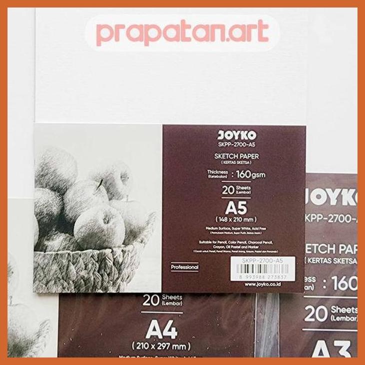 

(ATK) JOYKO SKETCH PAPER SKPP-2700 | KERTAS SKETSA ALAT TULIS LUKIS SEKOLAH KULIAH GAMBAR KANTOR