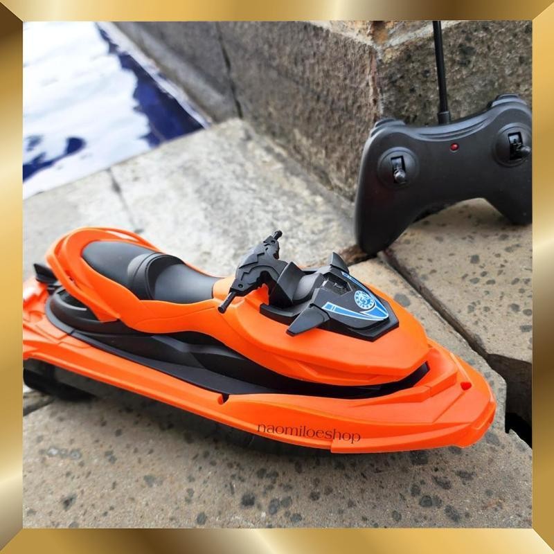 Termurah Rc JET SKI mainan remote Control kapal motor Boat Kapal Robot speed boat Jetski FKH-28