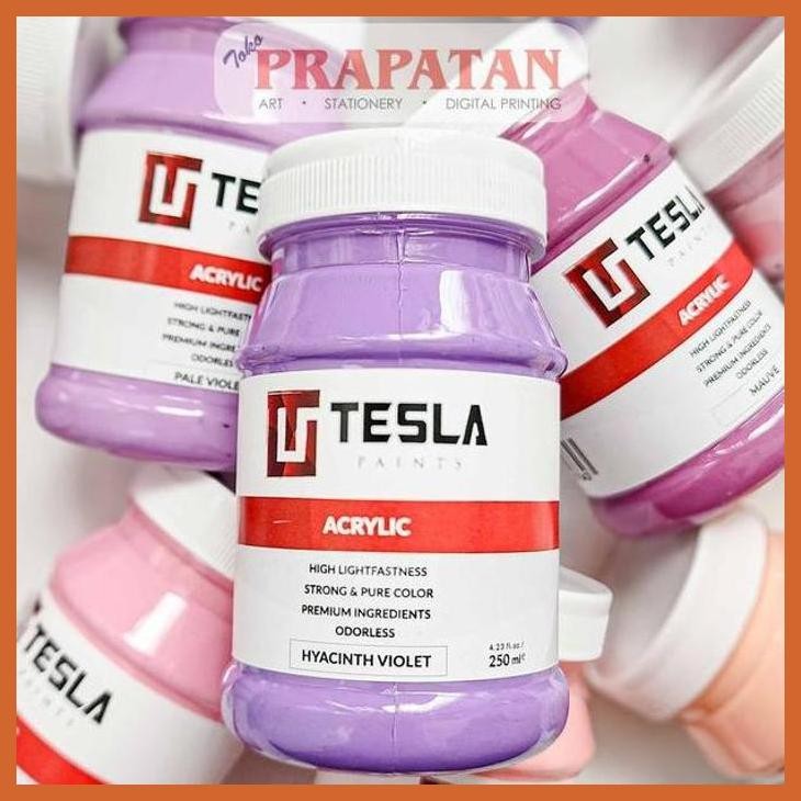 

(ATK) CAT AKRILIK TESLA 250ML | TESLA ACRYLIC PART 2 ALAT TULIS LUKIS SEKOLAH KULIAH GAMBAR KANTOR