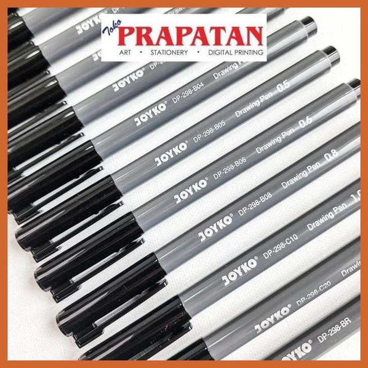 

(ATK) JOYKO DRAWING PEN DP-298 PENA GAMBAR ALAT TULIS LUKIS SEKOLAH KULIAH GAMBAR KANTOR