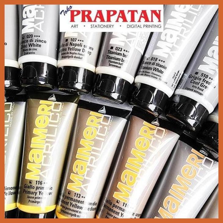 

(ATK) MAIMERI ACRILICO ACRYLIC 75ML | CAT AKRILIK ALAT TULIS LUKIS SEKOLAH KULIAH GAMBAR KANTOR