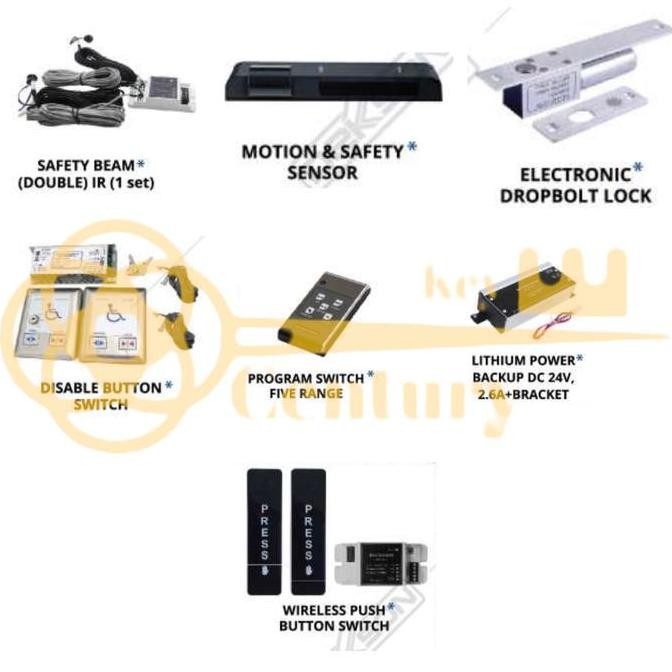 Automatic Sliding Door Dekkson Asd-D120B L4.2M Automatic Optional