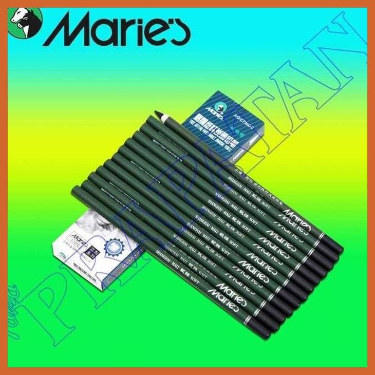 

(ATK) PENSIL CHARCOAL MARIES / PENSIL ARANG ALAT TULIS LUKIS SEKOLAH KULIAH GAMBAR KANTOR