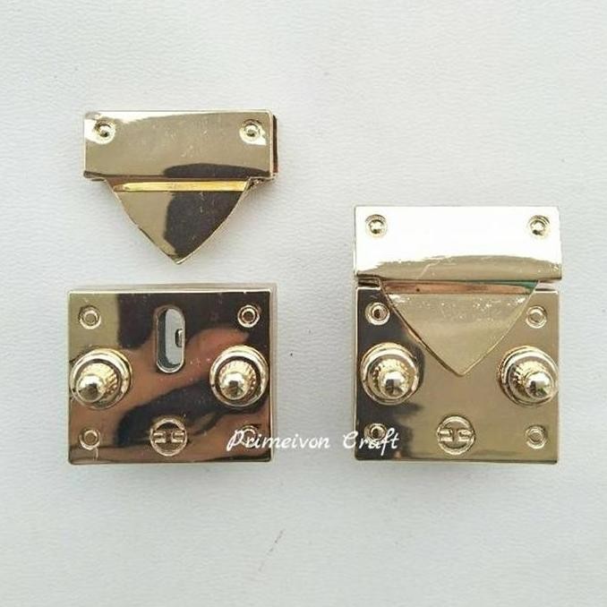 DF152 - kunci sodok tas PERSEGI premium quality