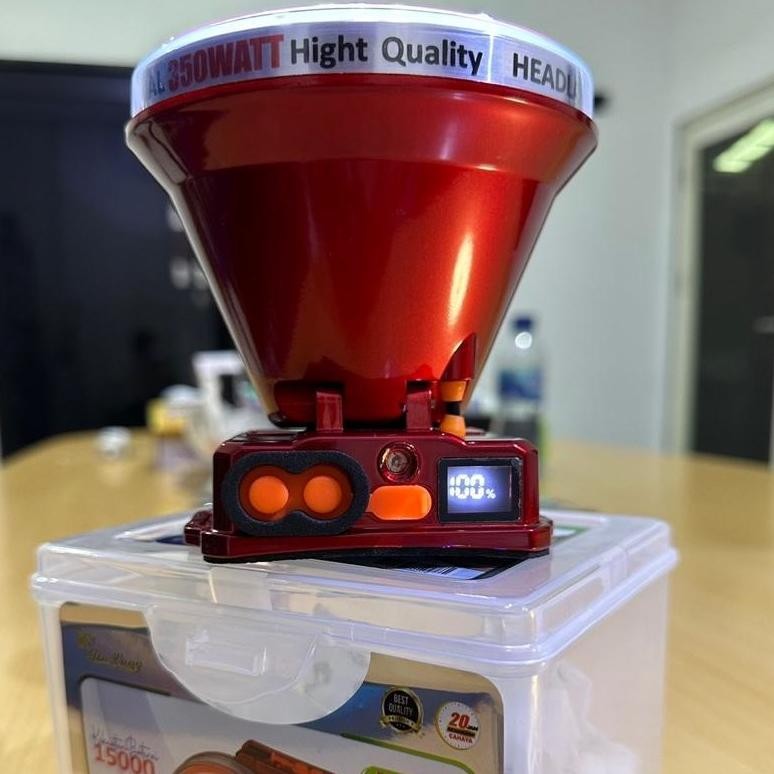 Promo Senter Kepala / Headlamp Jinlong Jl-1101 Waterproof / Tahan Air 350 Watt Super Terang Ty69