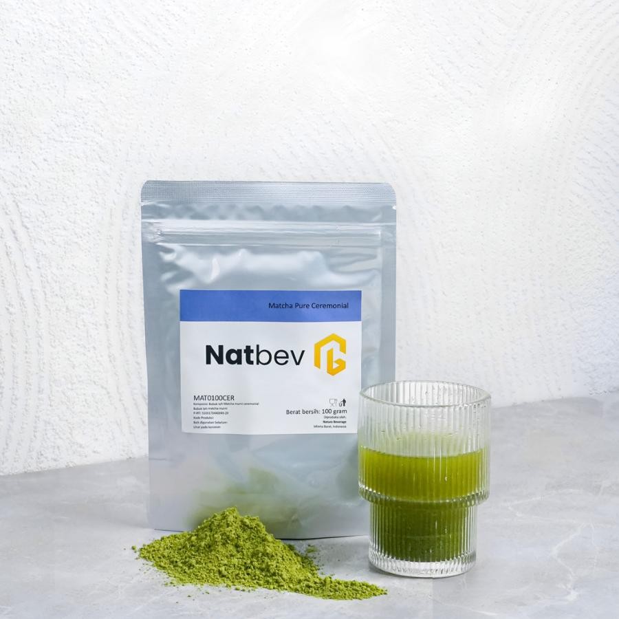 

Pure Matcha Green Tea Powder 100G Halal Ceremonial Grade