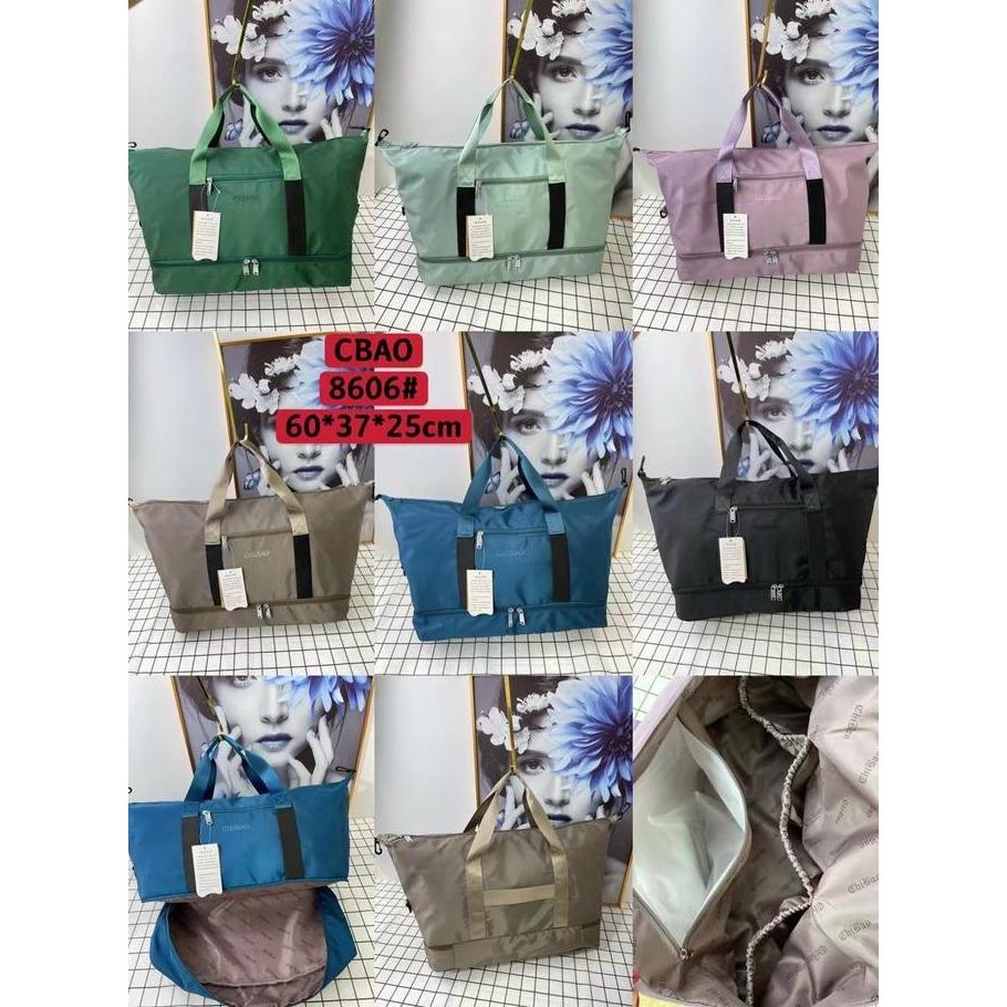 DI16 - Tas Wanita Import Jinjing Travel Totebag Tote Bag CB8606 8606 B