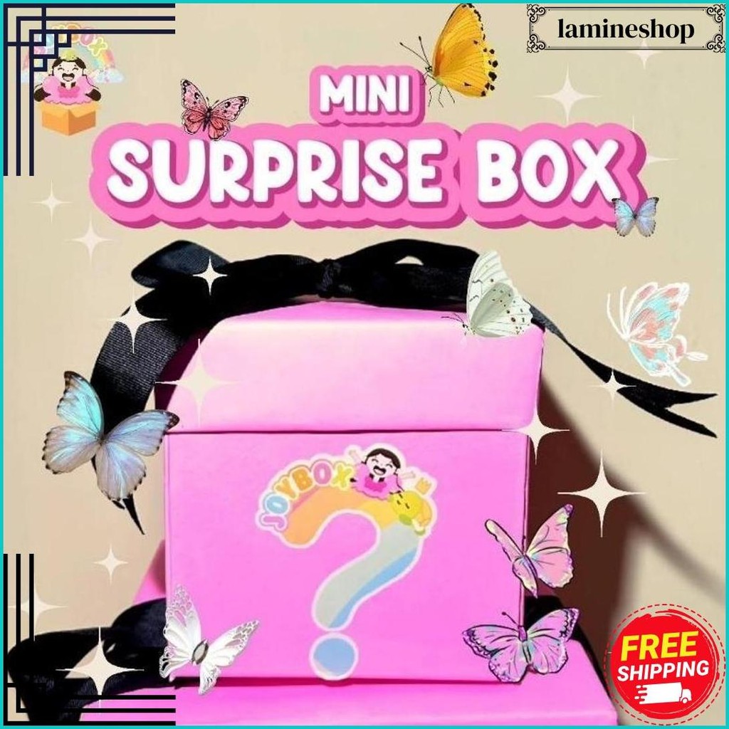 

Mini Surprise Box Flying Butterfly By Joybox / Gift Box Kado Ulang Tahun Anak Kejutan / Explosion Box Kejutan Bisa Cod