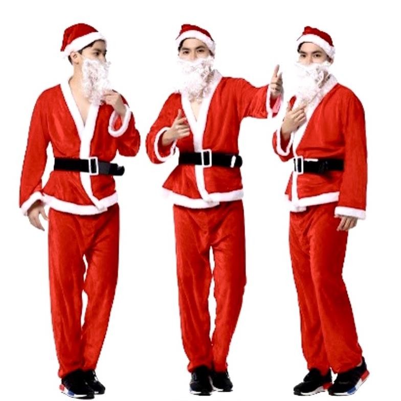 CR - Baju kostum cosplay santa dress claus clause sinterklas sinterclass christmas Dewasa dress dres