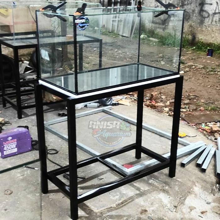 RA PAKET AQUARIUM 80X40X40 + RAK HOLO 4X45