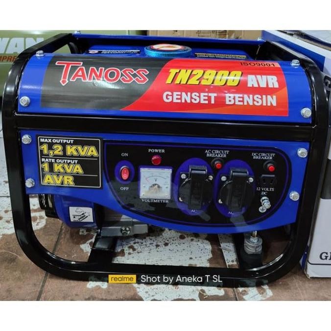 Genset 1200Watt Tanoss Tn2900 Avr Genset 4Tak Genset Listrik Limited Kualitas Terbaik Harga Termurah