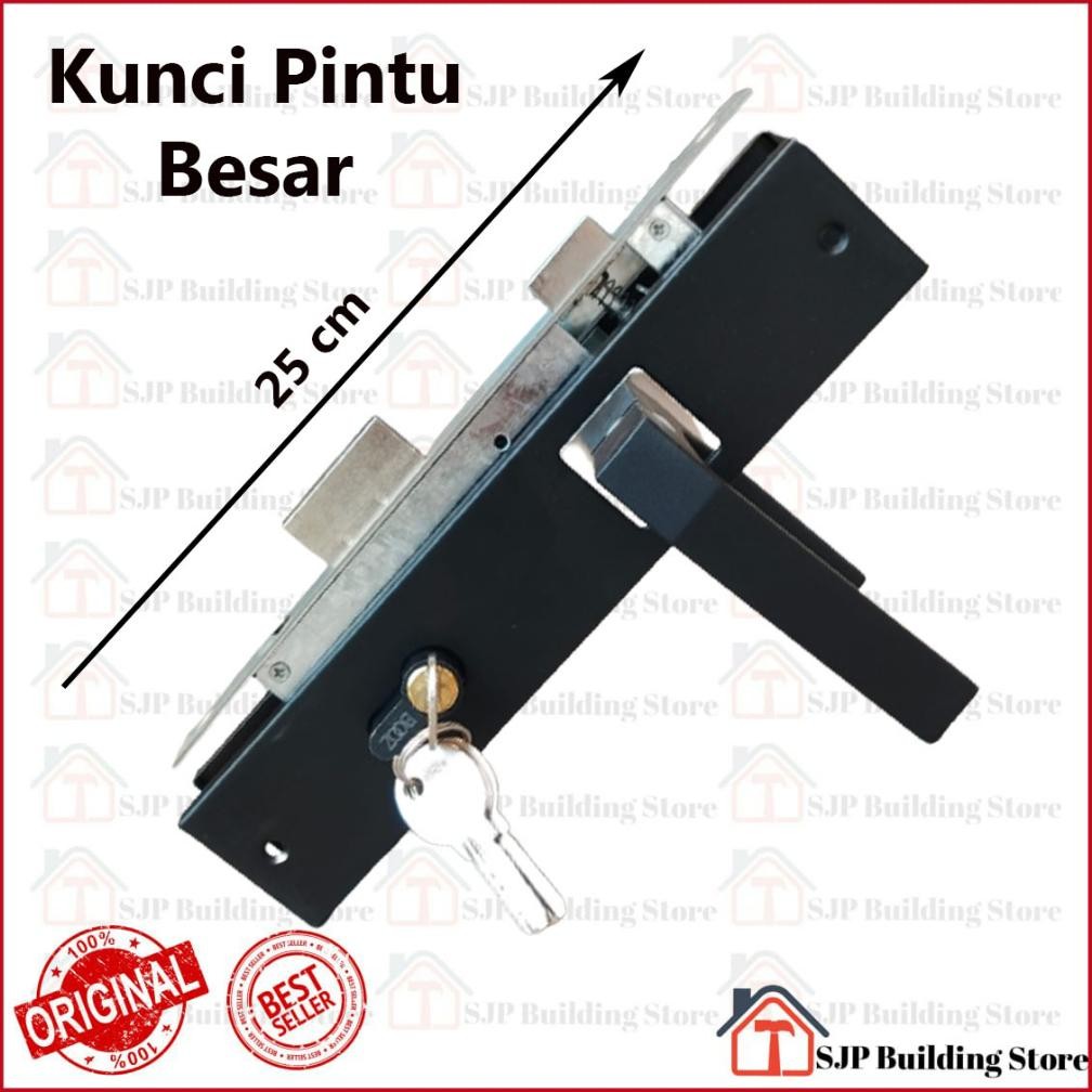 Kunci Pintu Rumah Besar Kunci Pintu Rumah Pelat Handle Pintu Besar Kunci Pintu Besar Komplit