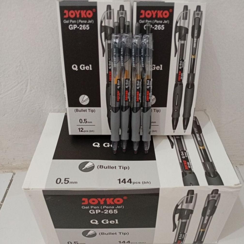 

Salt Promo!!!! Pulpen Gel Joyko Q Gel Gp-265 Hitam 0.5Mm. (Harga Di Atas Untuk Harga Per/Lusin Isi 12 Pcs) Th-1