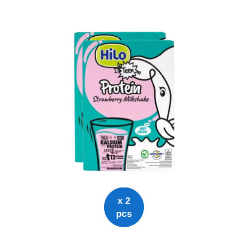 

HiLo Teen Protein Strawberry Milkshake 500gr x 2 pcs