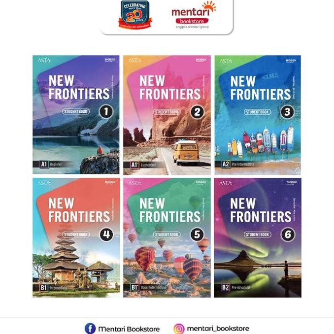 ASTA New Frontiers | Bahasa Inggris | Buku SMP & SMA