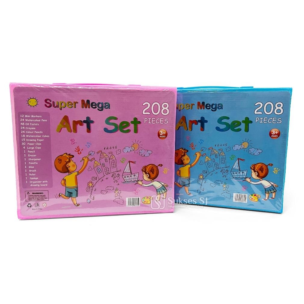 

Cod Crayon 208 / Crayon Pensil Warna Art Set Pensil Warna Crayon Eh76