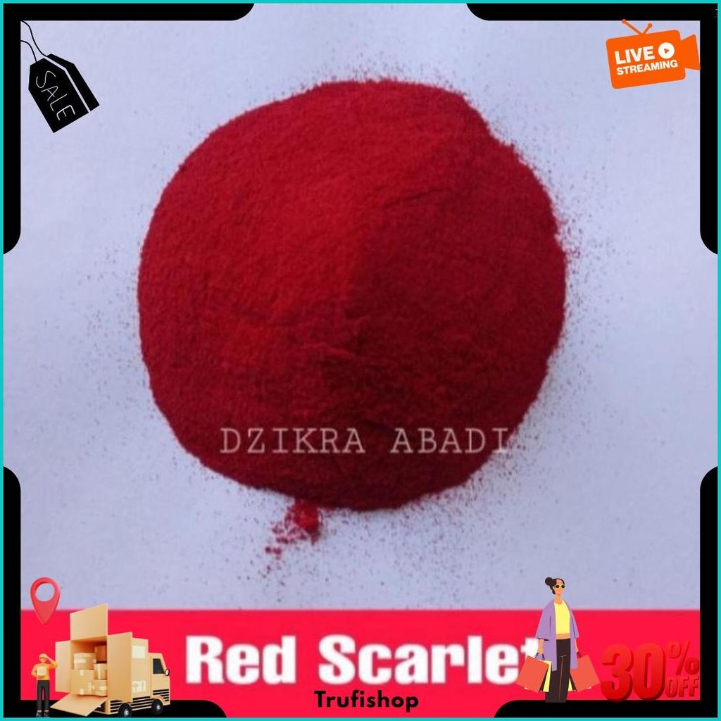 

Pewarna Makanan Bubuk Red Scarlet Merah Cabai 500.Gr Bisa Cod