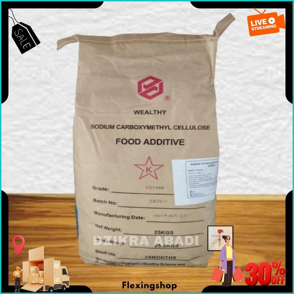 

Cmc Food Grade Pengental Makanan 250 Gr Terlaris