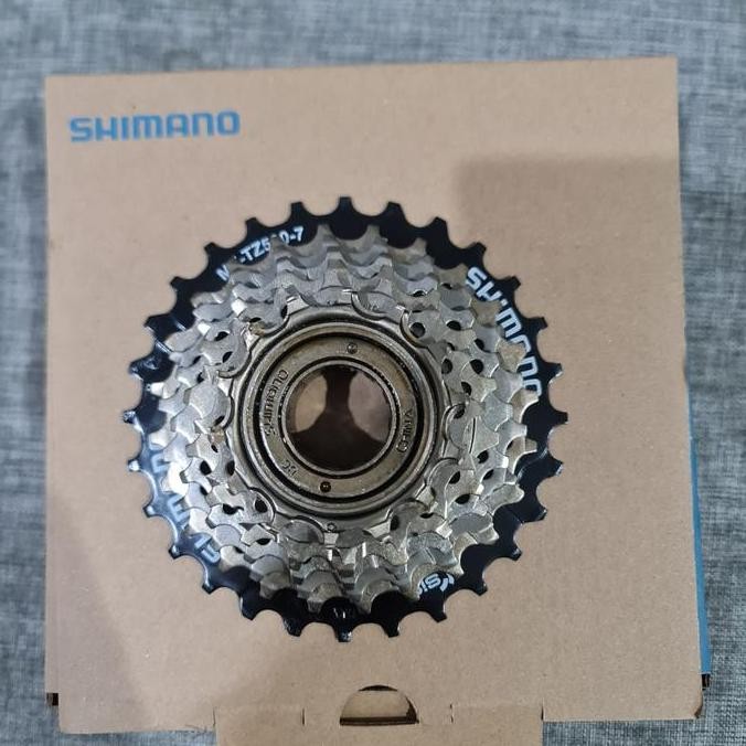 Promo freewheel shimano tz500 megarange 7 speed sprocket drat ulir COD