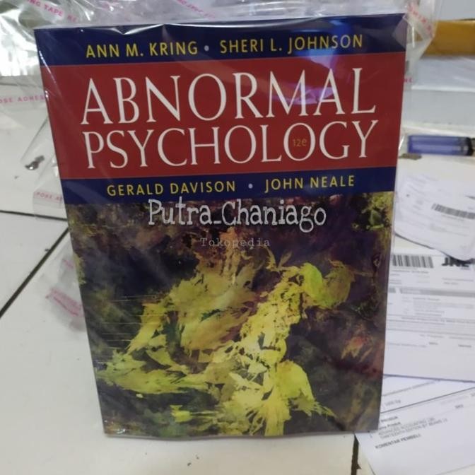 Promo Buku Abnormal Psychology 12Th Edition By Gerald Davison Am67