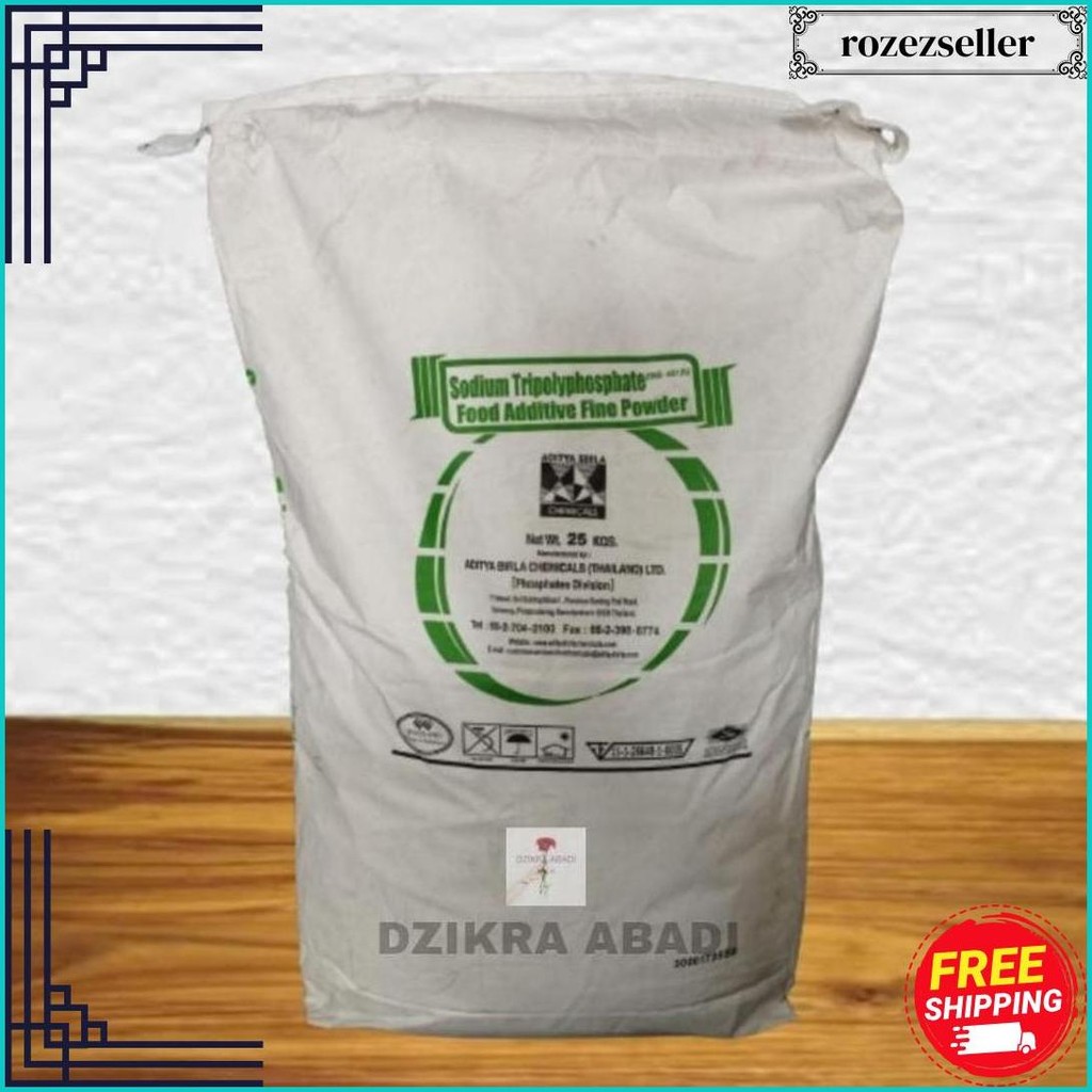 

Stpp Sodium Tripolyphosphate Pengenyal Bakso Food Grade 250 Gr Terlaris