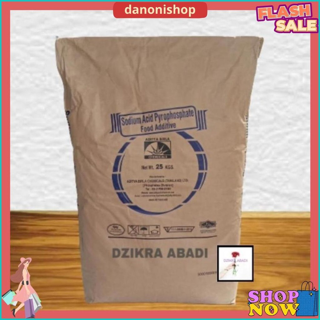 

Sapp / Sodium Acid Pyrophosphate / Perenyah Gorengan 100 Gr Cod