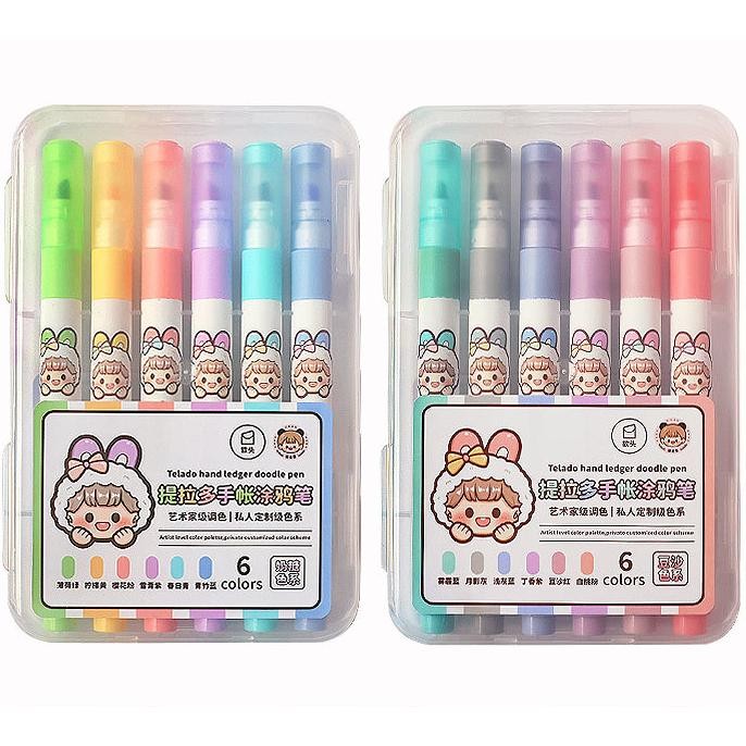 

Termurah Highlighter 6 Warna Pastel Doodle Pen 1 Set 6 Pcs Buat Jurnaling Edisi Dodogirl Tld137 Ua-86
