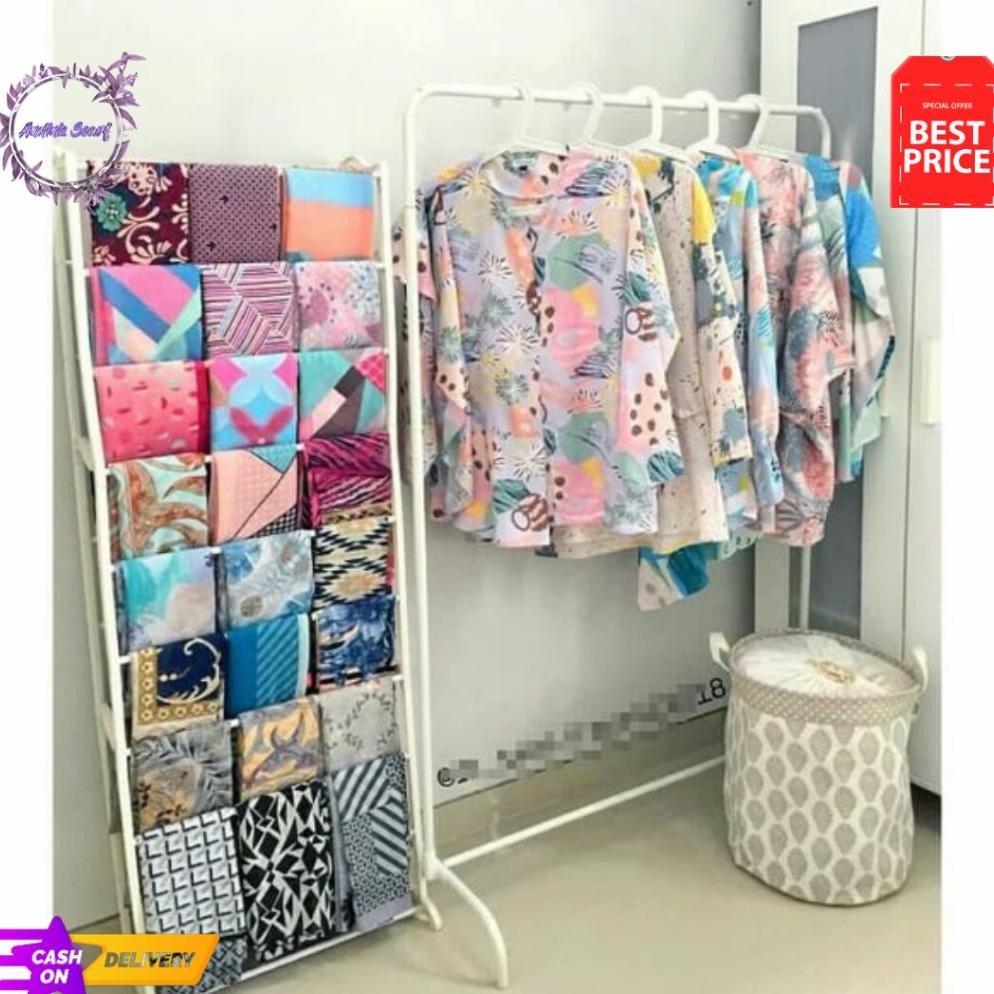 Gantungan jilbab Rak Gantungan Jilbab Gantungan Jilbab Modern