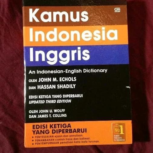 Kamus Indonesia Inggris Gramedia