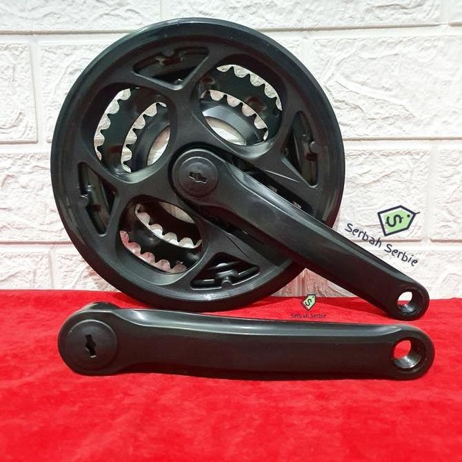 Promo GEAR GIR CRANK DEPAN TENGAH SEPEDA MULTI SPEED 3 SUSUN BB KOTAK MTB COD