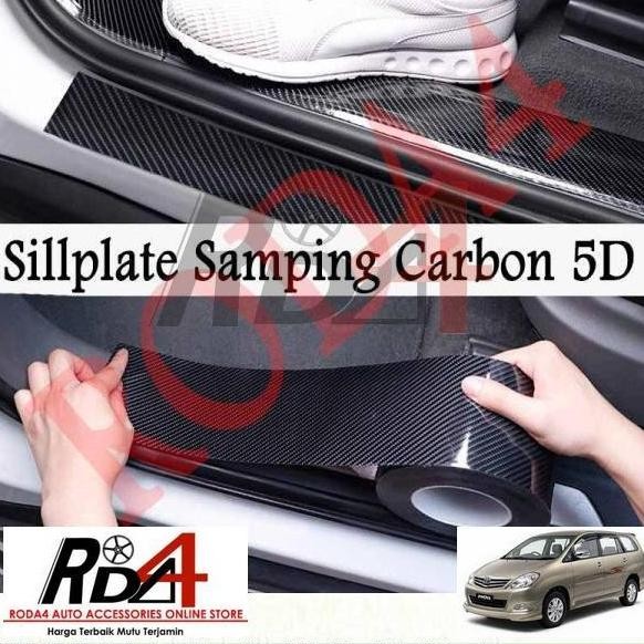 TERLARIS - Sillplate Samping Mobil Carbon D Innova Old