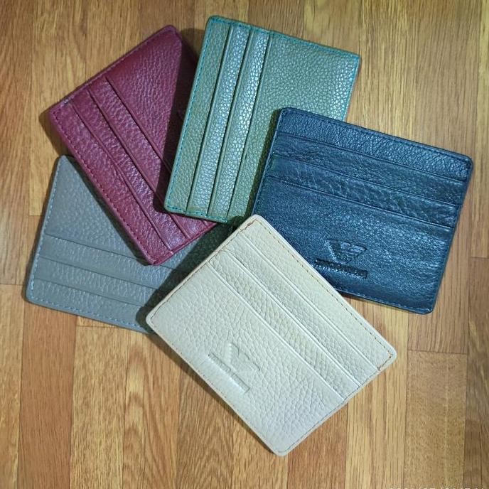 Dompet Pria Terbaru Dompet Kartu Tempat Kartu Atm Kulit Asli Pria Wanita Super Slim