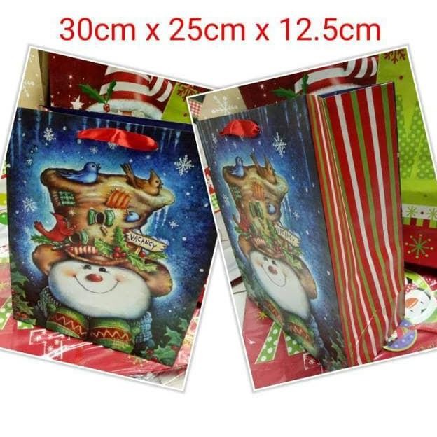 

CR - Paperbag Snowman dan 3 burung TERLARIS
