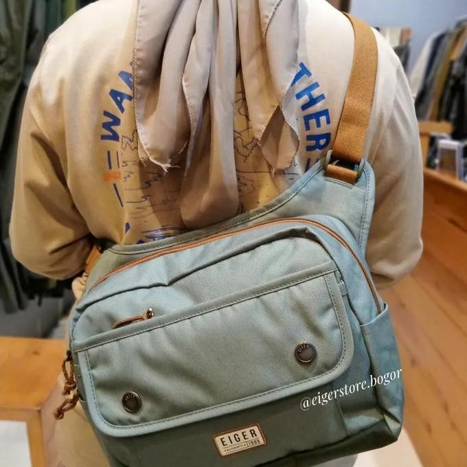 Waistbag Minimalis Eiger Base Shoulder Bag 7L Waistbag Tas Selempang Pria Original