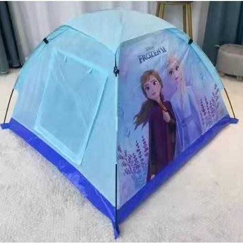 2 TIANG PANJANG SEPASANG 1 SET LENGKAP TIANG TENDA ANAK SIAP PAKAI TENDA ANAK CAMPING KARAKTER FRAME