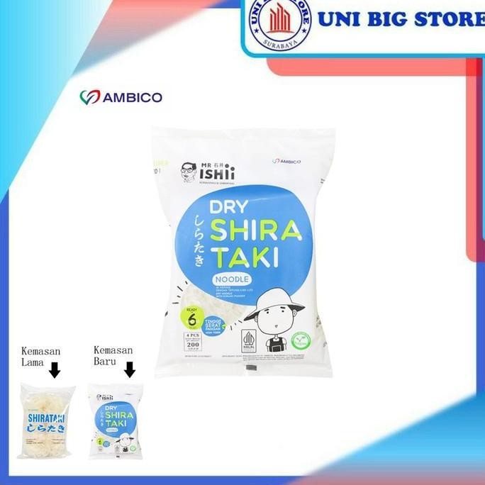 

Mie Kering Shirataki Dry Shirataki 250g 1 pack isi 10 Diet Keto Rendah