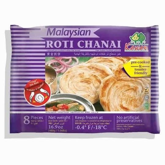 

roti chanai kawan food / kawan roti canai frozen / roti maryam