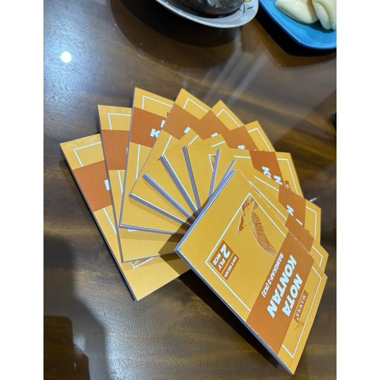 

Bf888S (1 Pack/Isi 10 Buku) Buku Nota Kontan Ncr 2 Ply 1/4 Folio (108Mm X 155Mm) 20 Lembar Tembusan Dijamin Jelas Merk Manna Tre-57