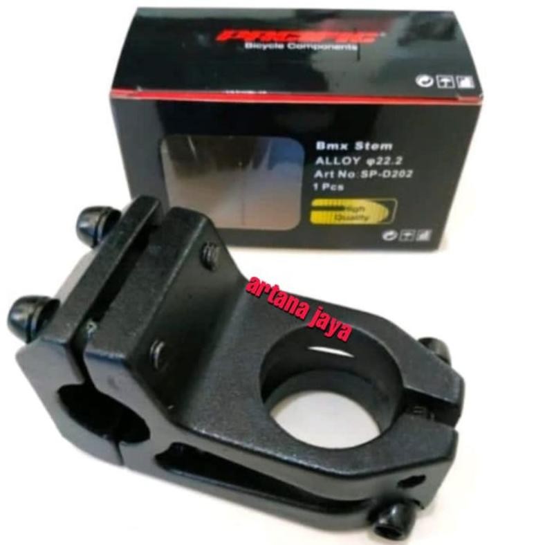 Cod Dudukan Stang Sepeda Bmx Pacific Alloy Hitam Sepeda Bmx Ukuran 20 202Spd /Penjepit Stang Sepeda 